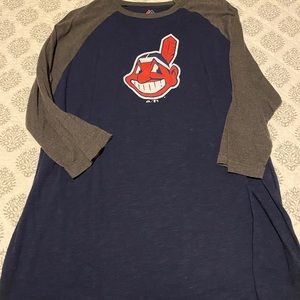 Cleveland Indians a baseball tee